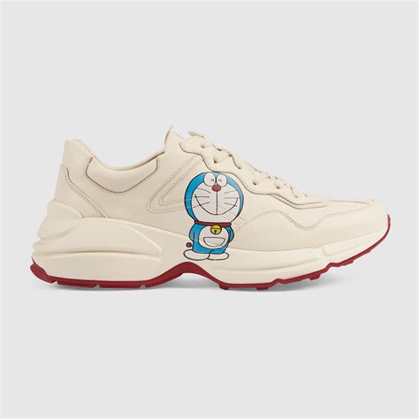 gucci doraemon shoes|gucci doraemon rhyton white.